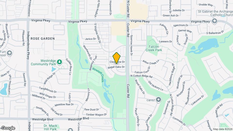 9200 Regal Oaks Dr Map and Location Details