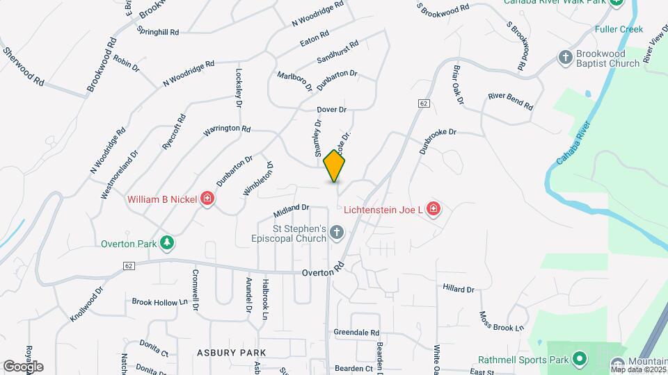 3708 Northcote Dr. Mapa y Detalles de la Ubicación