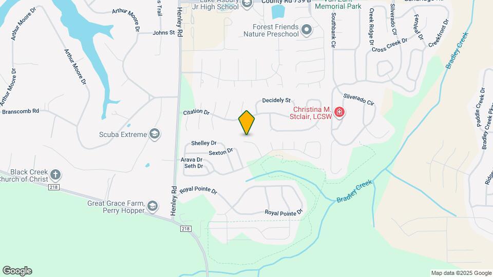 2711 Salina Ct Mapa y Detalles de la Ubicación