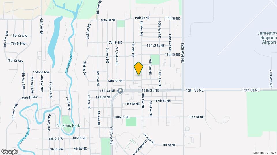 1409 8th Ave NE Map and Location Details