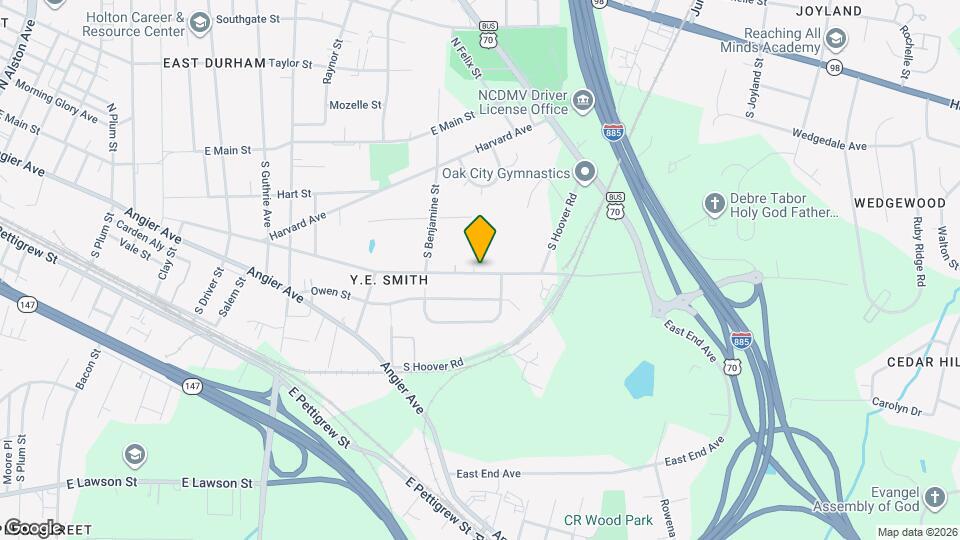 2801 Ashe St Map and Location Details