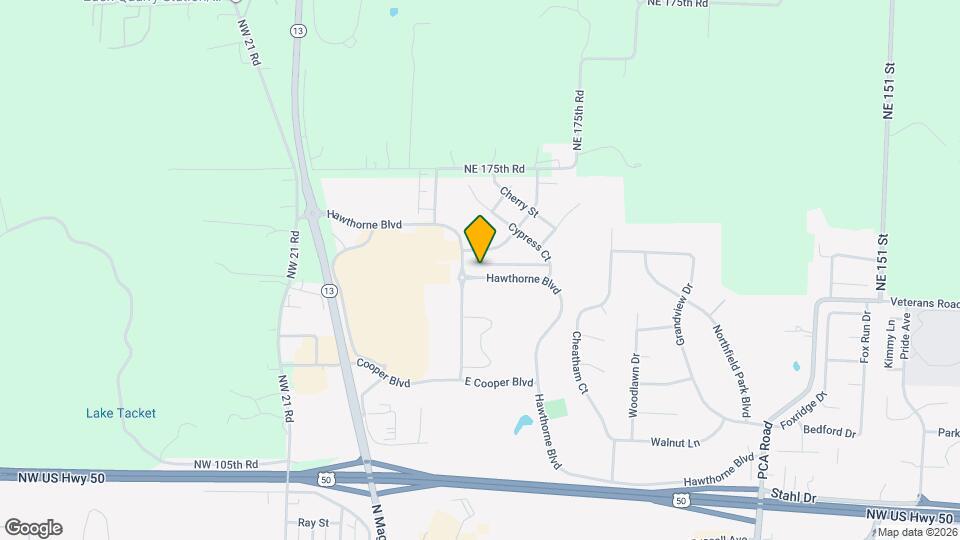 425 Hawthorne Blvd Map and Location Details