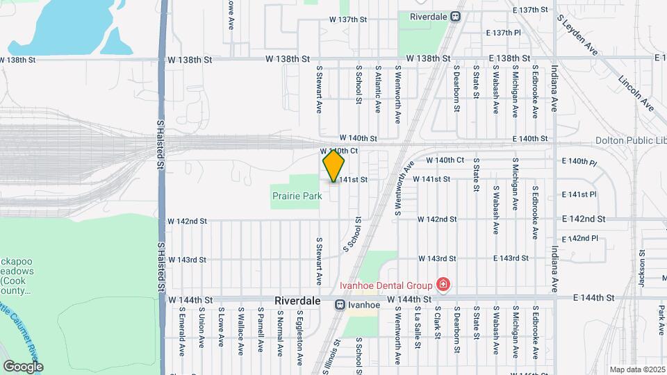 14108 S Tracy Ave Map and Location Details