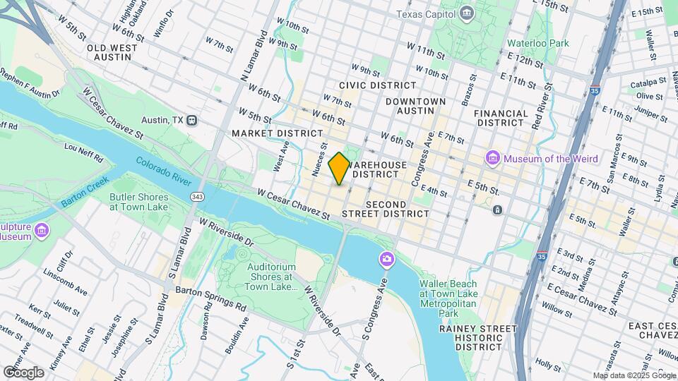 AMLI on 2ND Mapa y Detalles de la Ubicación