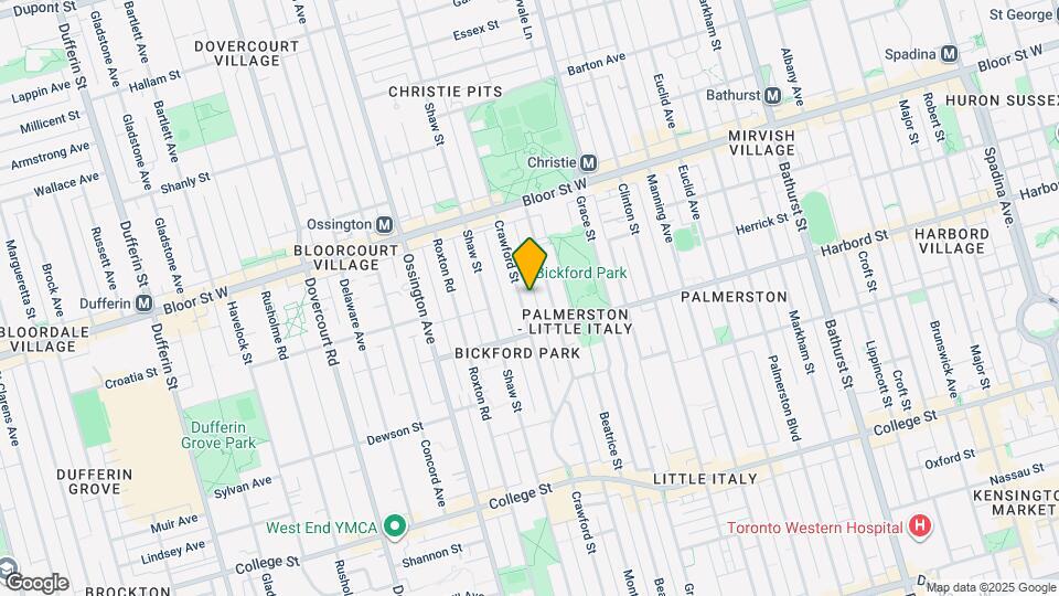 613 Crawford St Map and Location Details