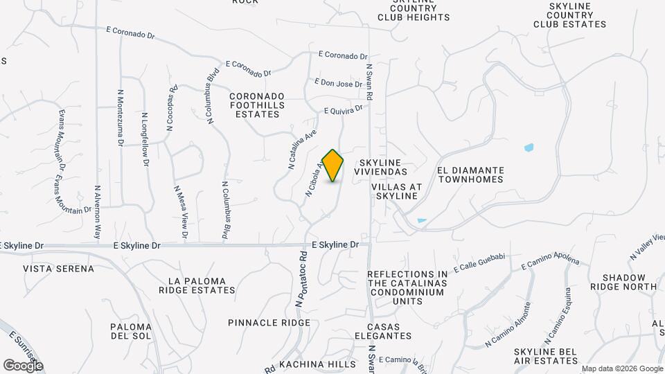 6531 N Pontatoc Rd Map and Location Details