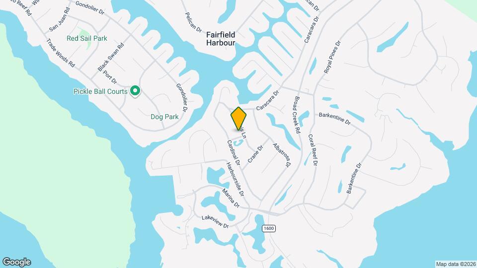 804 Gull Ln Map and Location Details