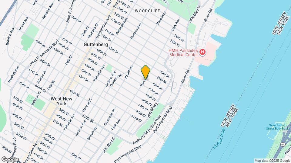 6710 PARK Ave Map and Location Details