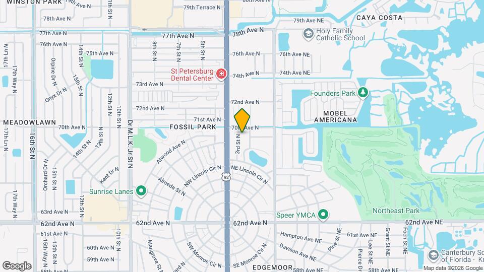 6905 3rd St N Map and Location Details