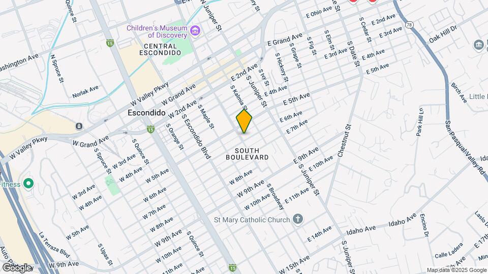 540 S Broadway Map and Location Details