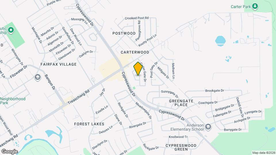 22727 Paradise Gate Dr Map and Location Details