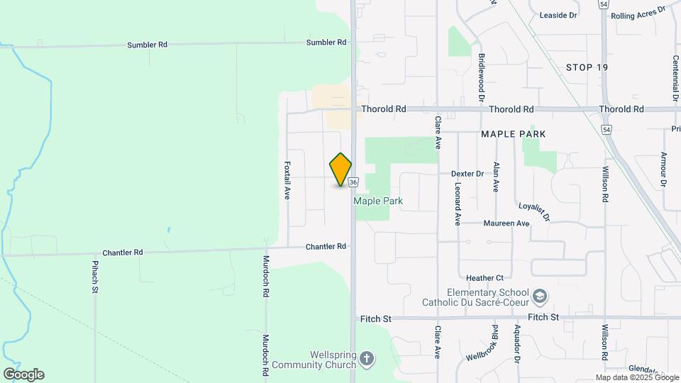 529 S Pelham Rd Map and Location Details