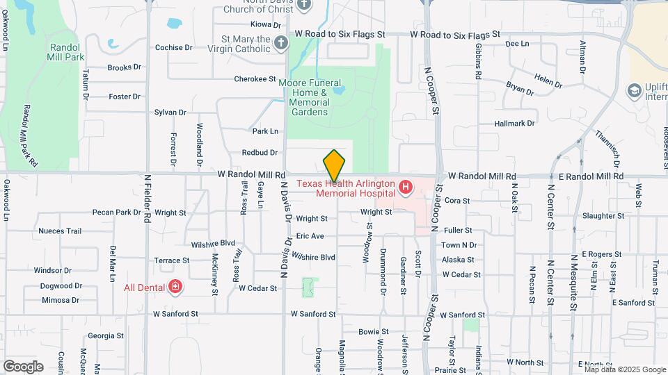 1001 Paula Dr Map and Location Details