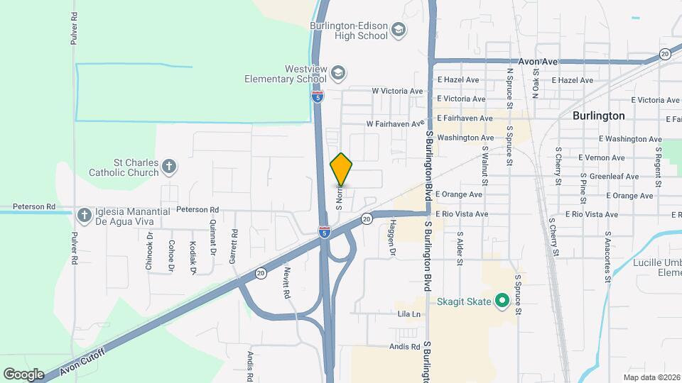 486 S Norris St Map and Location Details