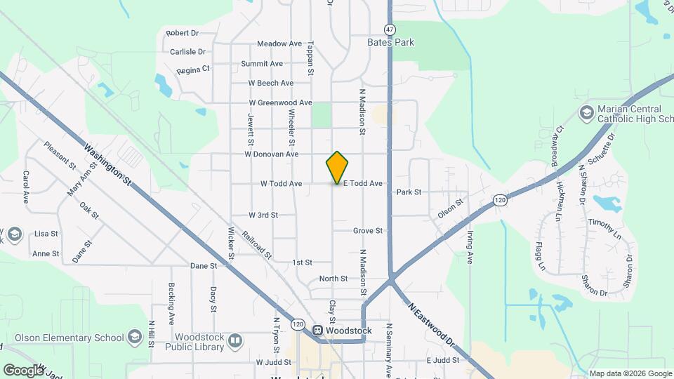 858 Clay St Map and Location Details