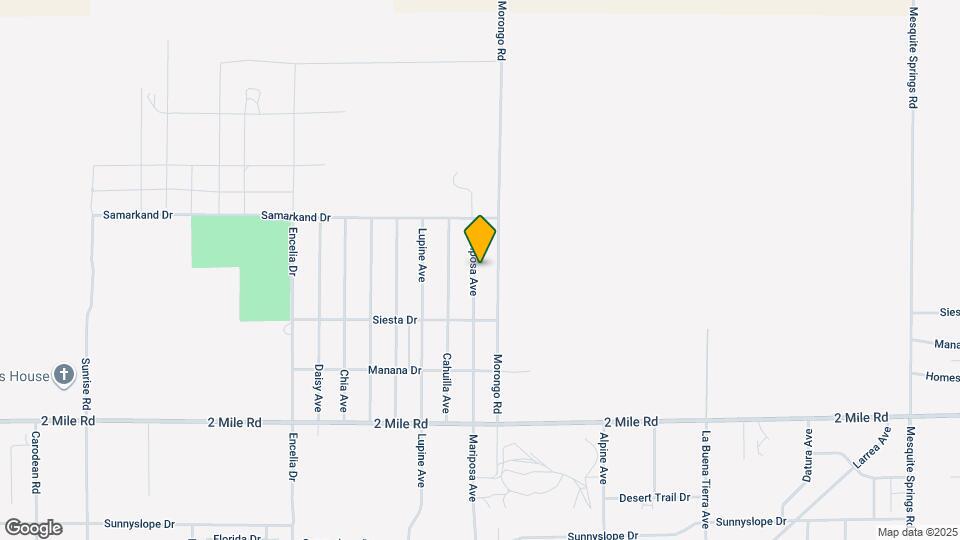 5409 Mariposa Ave Map and Location Details