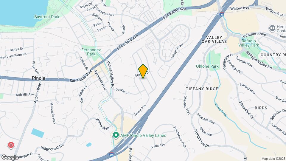 2615 Henry Ave Map and Location Details