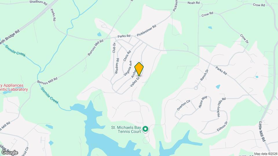 5255 Valley Dr Mapa y Detalles de la Ubicación