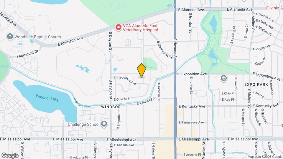 661 S Fulton St, Unit #11 Map and Location Details