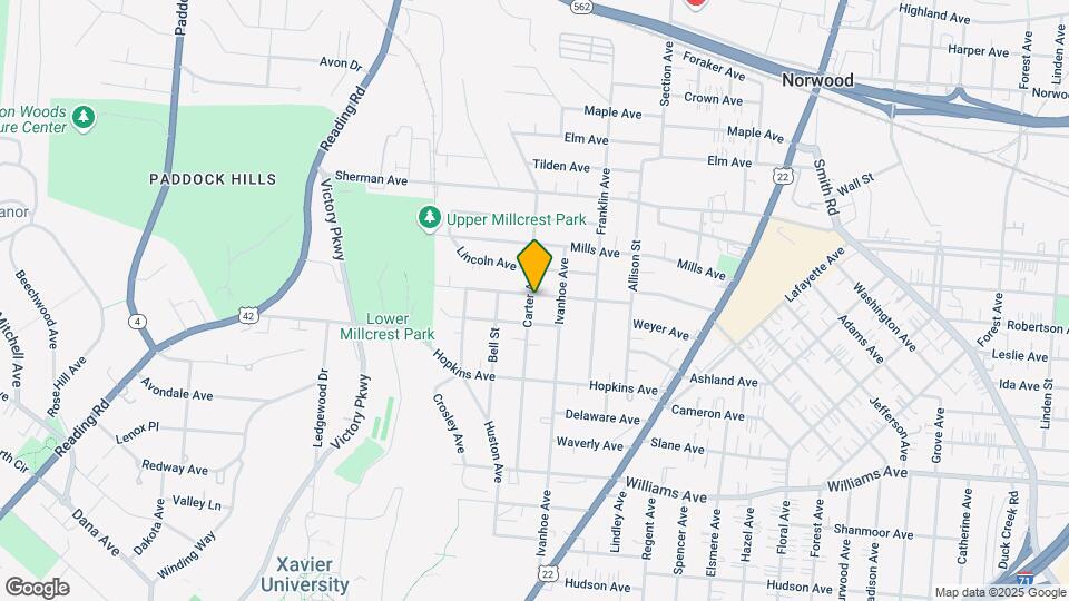 1831 Courtland Ave Mapa y Detalles de la Ubicación