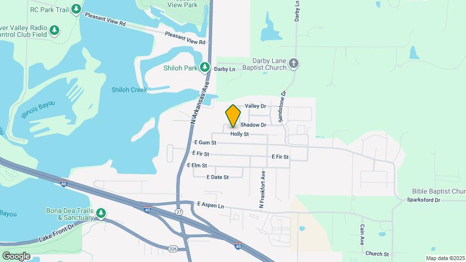 303 Holly St Map and Location Details