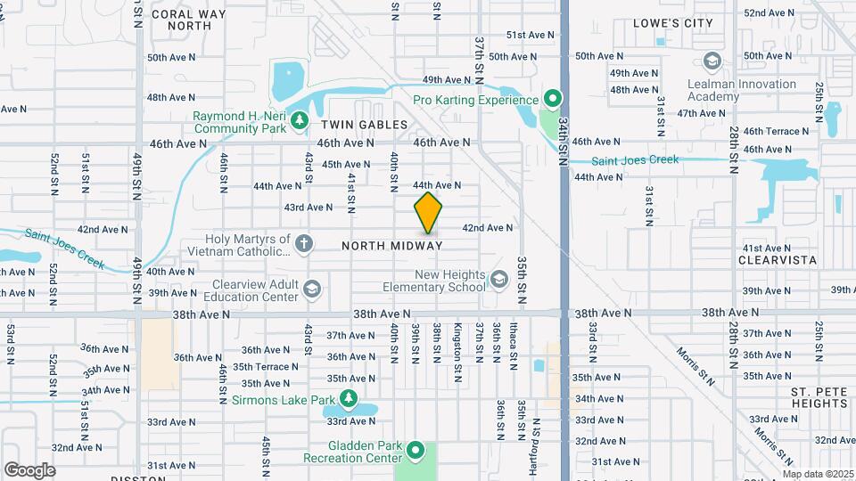 3815 41st Ave N Mapa y Detalles de la Ubicación
