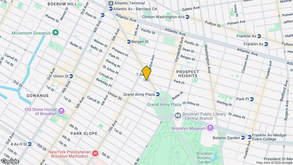 172 Sterling Pl Mapa y Detalles de la Ubicación