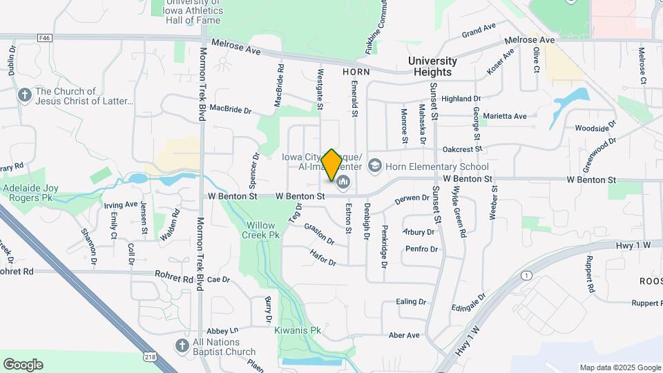 1820 W Benton St, Unit 204 Map and Location Details