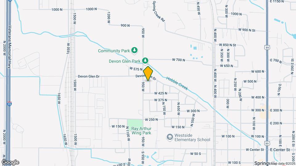 503 N 850 W Map and Location Details