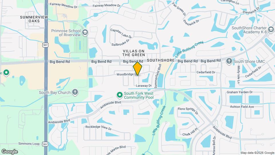 11105 Cherrywood Ln Map and Location Details