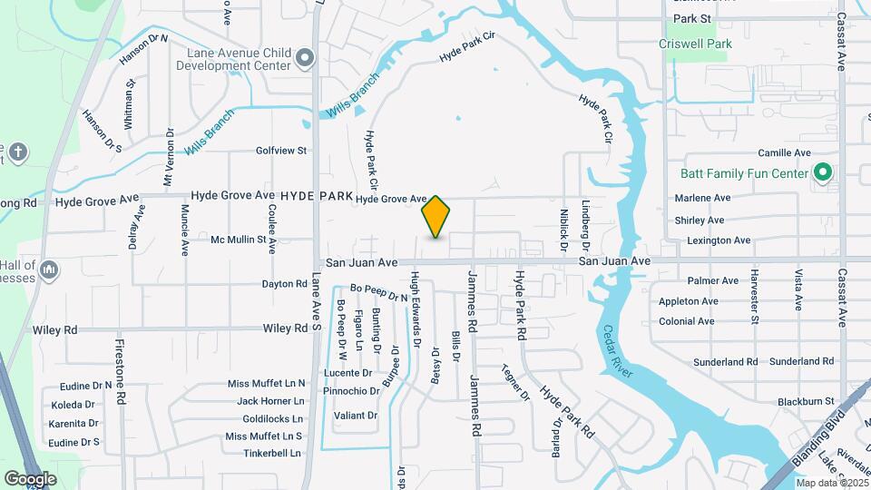 6455 San Juan Ave Map and Location Details