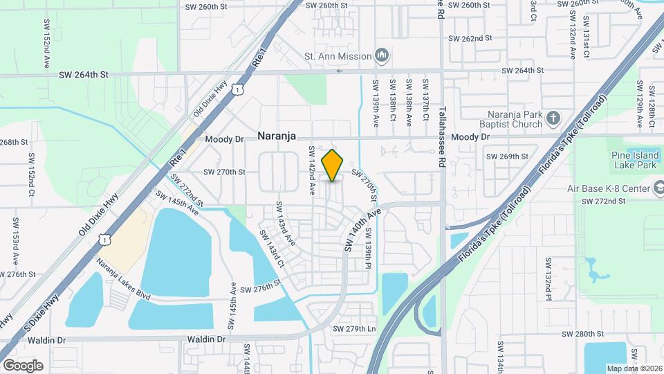 27057 SW 140th Path Map and Location Details