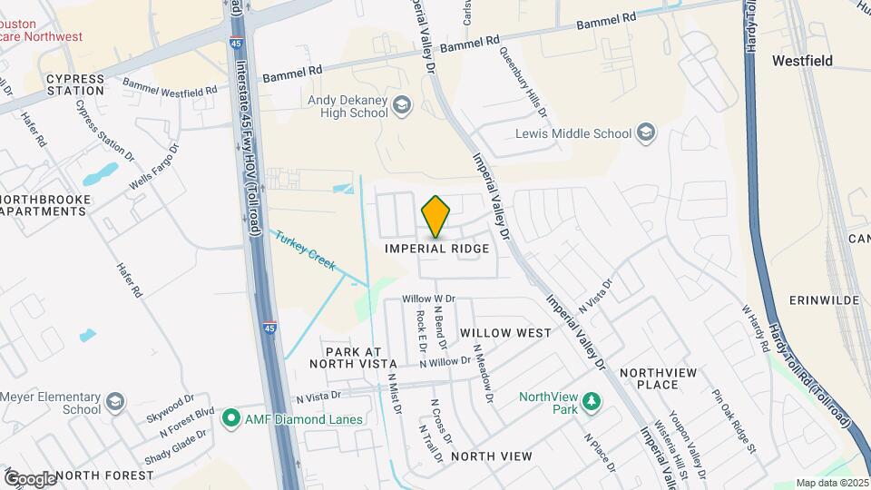 610 Regal Hollow Ln Map and Location Details