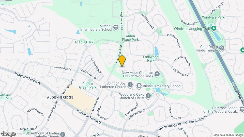 18 Vista Mill Pl Map and Location Details