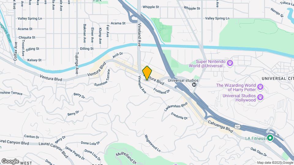 10943 Fruitland Dr Map and Location Details