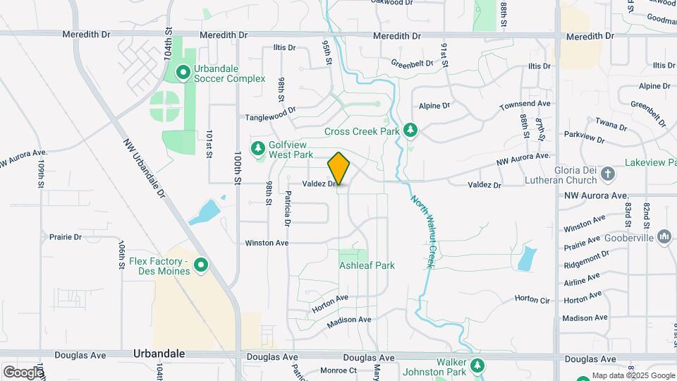9500 Valdez Dr Map and Location Details