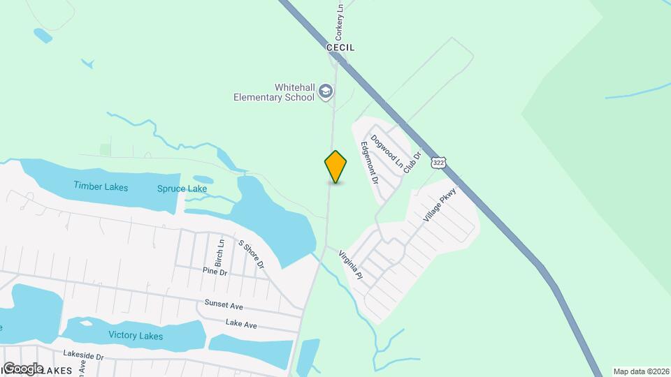 308 Whitehall Rd Mapa y Detalles de la Ubicación