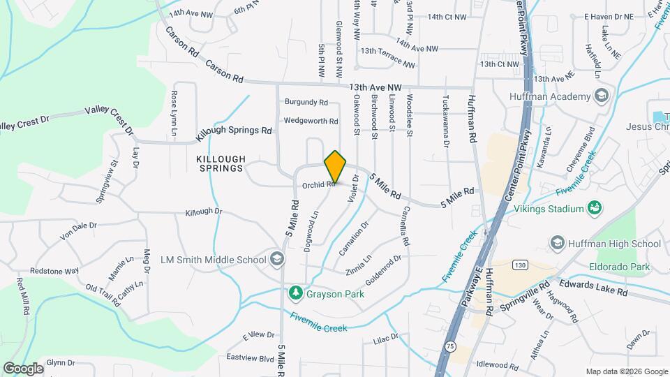 433 Orchid Rd Mapa y Detalles de la Ubicación