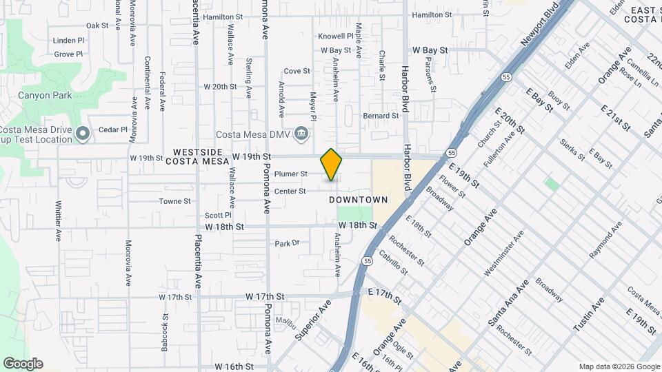 602 Center St Mapa y Detalles de la Ubicación