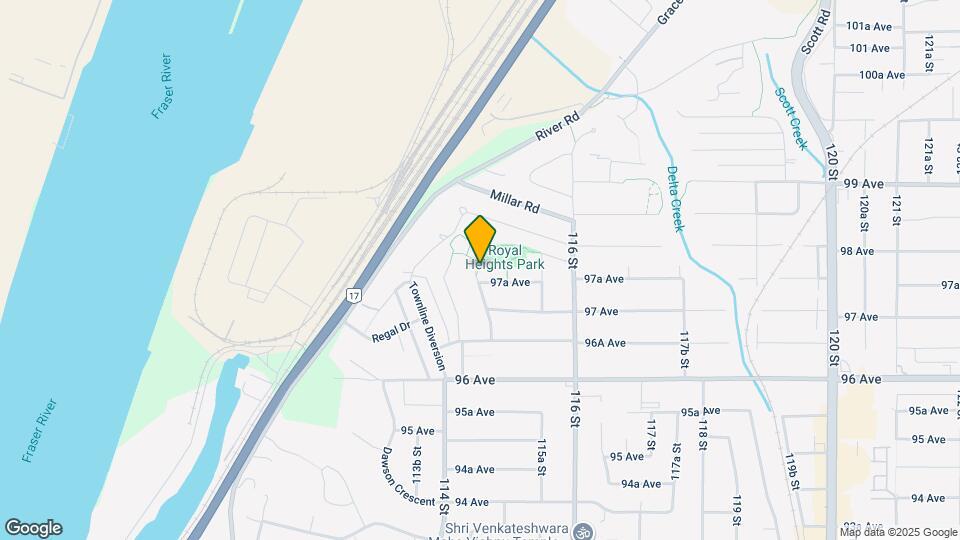 9756 Crown Crescent Map and Location Details