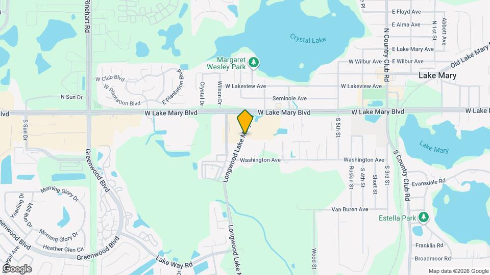 150 Longwood Lake Mary Rd, Unit Apt A Map and Location Details