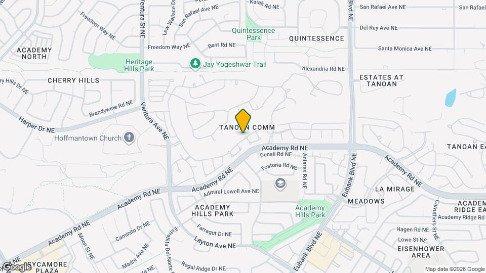 9651 Village Green Dr NE Map and Location Details