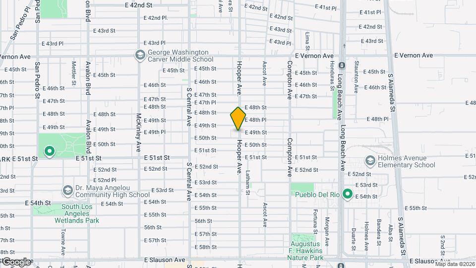 4919 1/2 Hooper Ave Map and Location Details