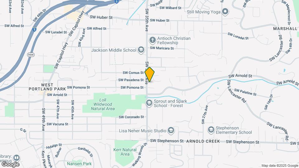 11020 SW 35th Ave Map and Location Details