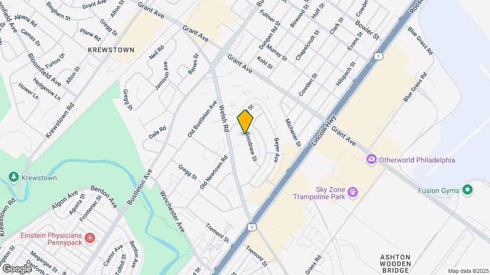 1922 Goodnaw St Map and Location Details