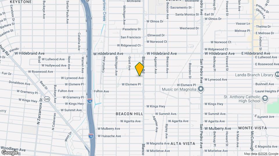 914 W Lynwood Ave Map and Location Details
