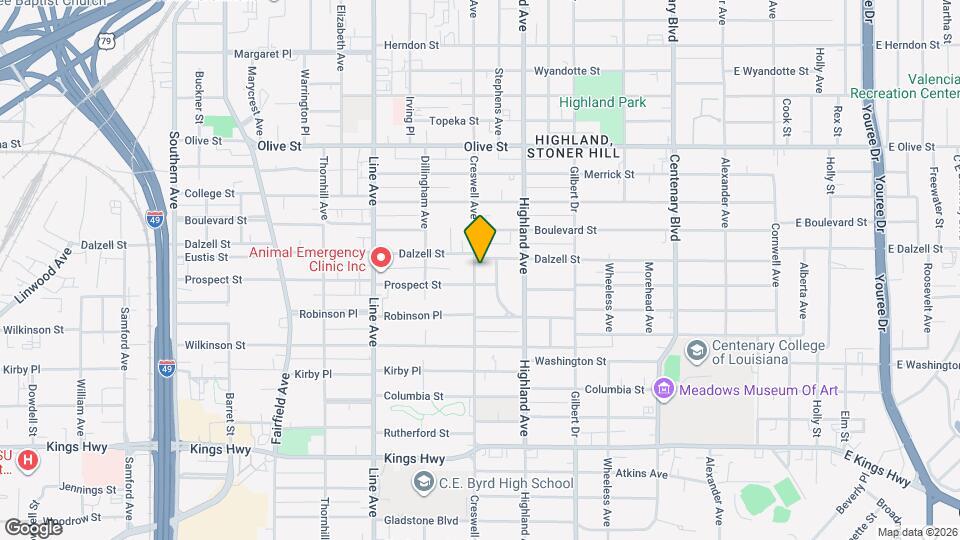 2413 Creswell Ave Map and Location Details