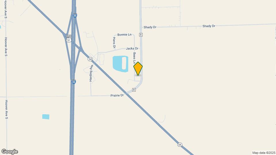 5341 Bees Ln Map and Location Details