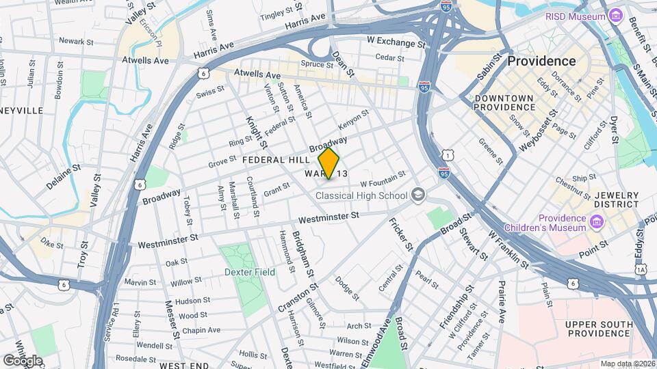 220 Carpenter St Map and Location Details