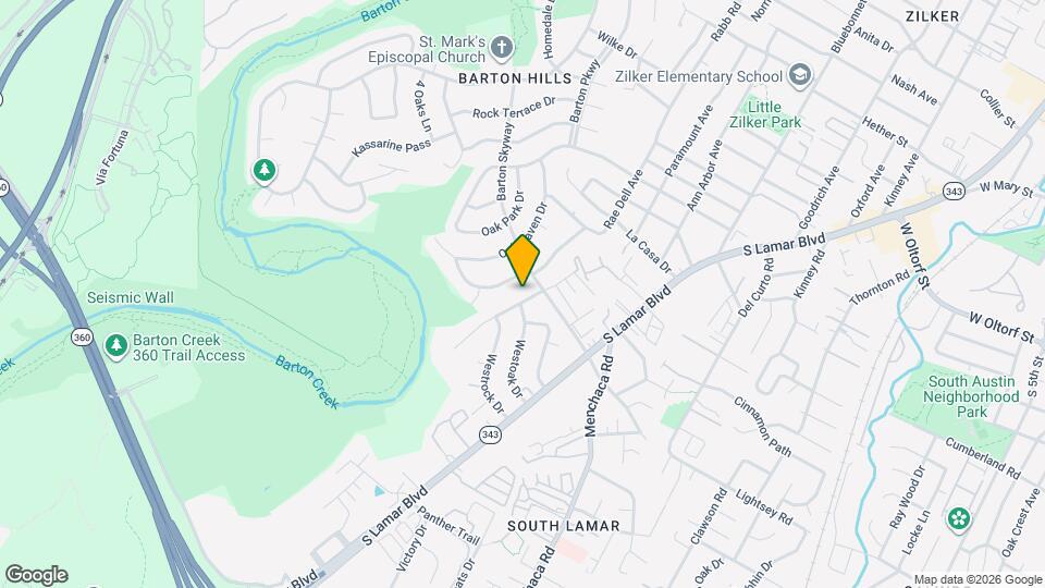 2904 Westhill Dr Map and Location Details